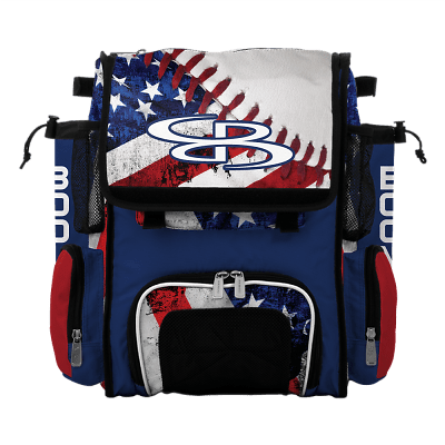 cheap red white blue bag