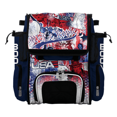 Results for navy and red bat bags