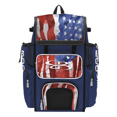 Red white and blue bat bag sales