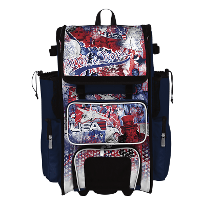 Catchers bag cheap with wheels