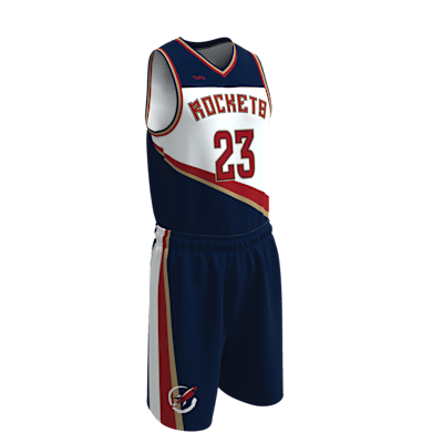 Custom Men's Single Ply Basketball Jersey and Shorts