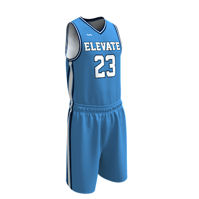 Custom Men's Single Ply Basketball Jersey and Shorts