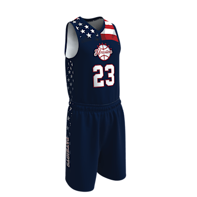 Custom Men's Single Ply Basketball Jersey and Shorts