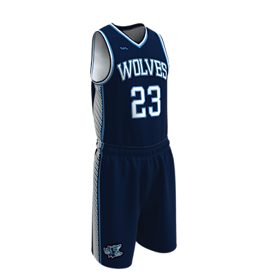Custom Men's Single Ply Basketball Jersey and Shorts
