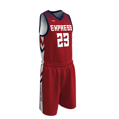 Custom Men's Single Ply Basketball Jersey and Shorts