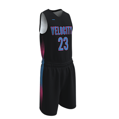Custom Men's Single Ply Basketball Jersey and Shorts