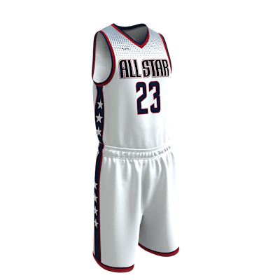 Custom Men's Single Ply Basketball Jersey and Shorts