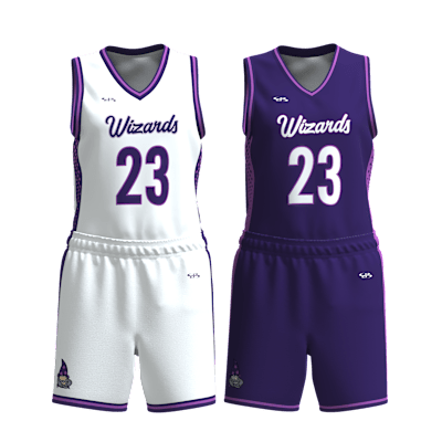 Custom Women's Reversible Basketball Jersey and Shorts Alternate View 1