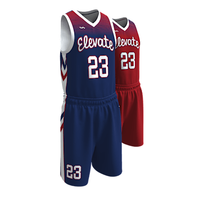 Custom Men's Reversible Basketball Jersey and Shorts