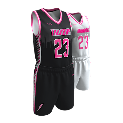 Custom Women's Reversible Basketball Jersey and Shorts