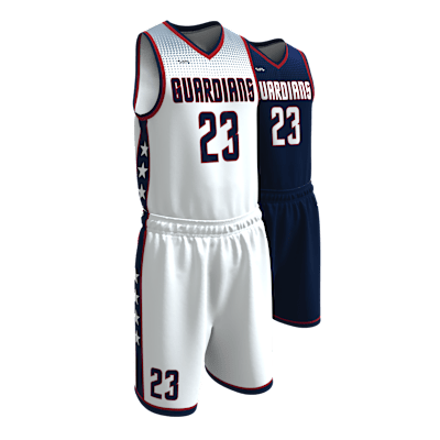 Custom Men's Reversible Basketball Jersey and Shorts