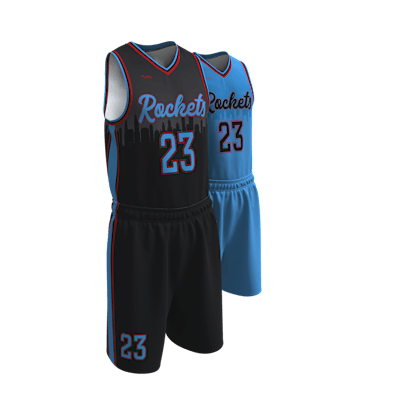 Custom Men's Reversible Basketball Jersey and Shorts