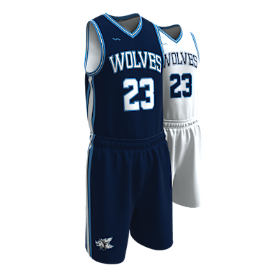 Custom Men's Reversible Basketball Jersey and Shorts