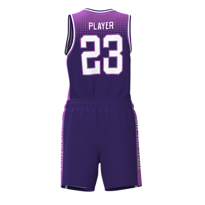 Custom Women's Single Ply Basketball Jersey and Shorts Alternate View 2