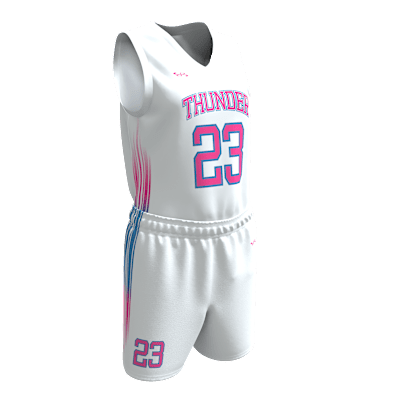 Custom Women's Single Ply Basketball Jersey and Shorts