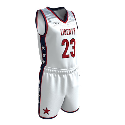 Custom Women's Single Ply Basketball Jersey and Shorts