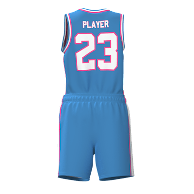Custom Women's Single Ply Basketball Jersey and Shorts Alternate View 2