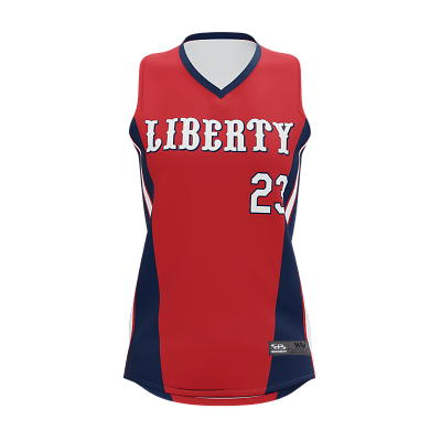 softball sleeveless jersey sublimated - full-dye custom softball uniform