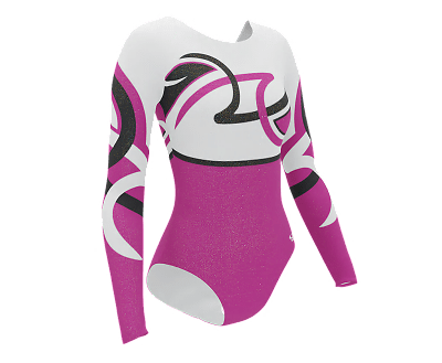 Long Sleeve Sparkle Competition Leotard