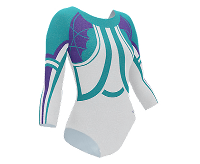 3/4 Sparkle Sleeve Competition Leotard