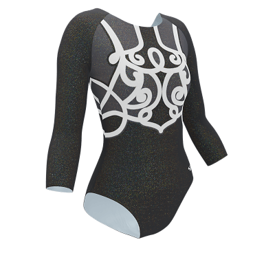 Sparkle 3/4 Sleeve Competition Leotard