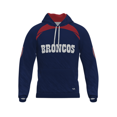 Girls Youth Navy New England Patriots Cheer Squad Ultra Lite Full-Zip Jacket