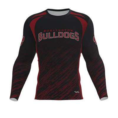 Pro Performance Long Sleeve Compression Undershirt Top White for Baseball,  Softball, Soccer and more