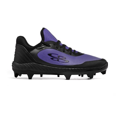 Purple nike sales baseball cleats