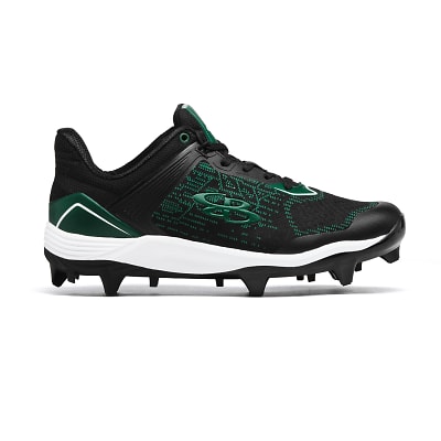 Green baseball shoes on sale