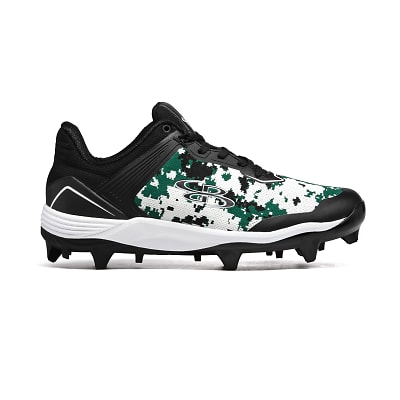 Camouflage baseball fashion cleats