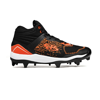 Orange and black softball cleats hotsell