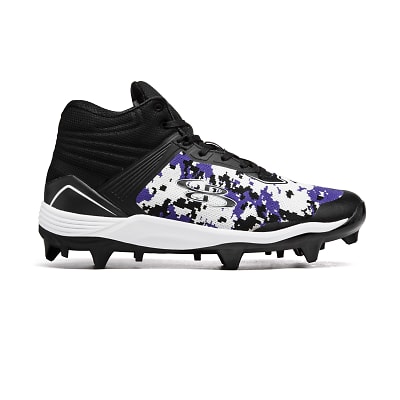 Purple youth baseball cleats sales