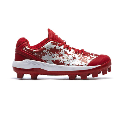 Red white and sales blue youth cleats