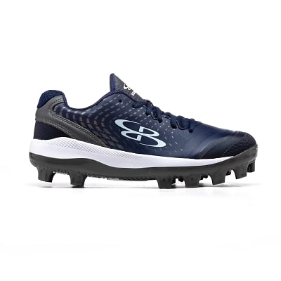 Navy on sale softball cleats