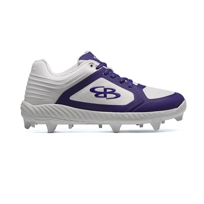 Purple sale metal cleats