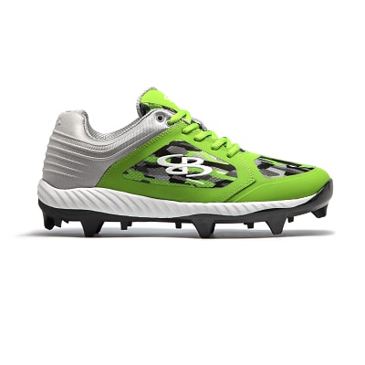 Green on sale softball cleats