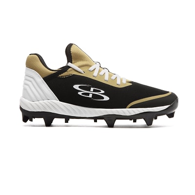 Black and vegas store gold baseball cleats