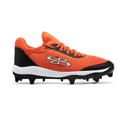 Orange baseball best sale cleats molded