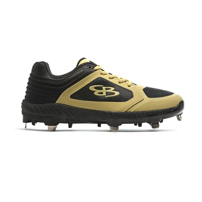 Gold metal hot sale cleats