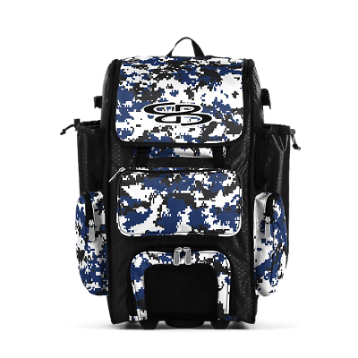 Boombah orders Superpack Digital Black/ Royal Blue Camo Baseball/Softball Bat Bag