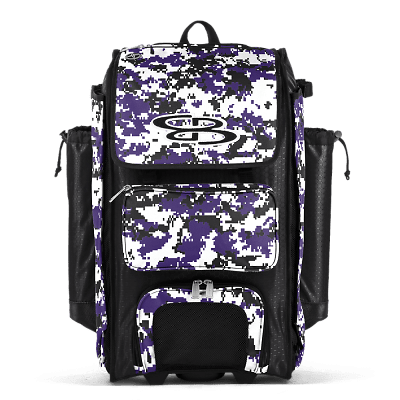 Purple store bat bag