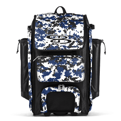 Camo store baseball bag