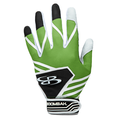 Green youth batting gloves online