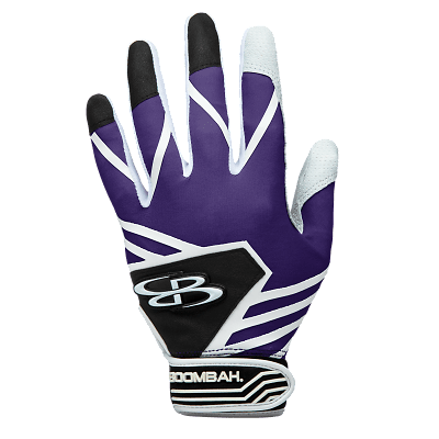 Black and purple batting 2024 gloves