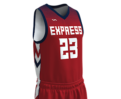 Custom Basketball Full V-Neck Uniforms