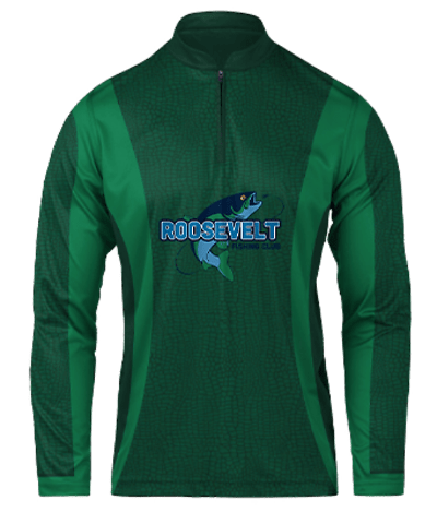 Long Sleeve Cadet Zip Fishing Jersey