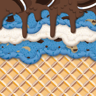 Ice Cream Monster Cookie