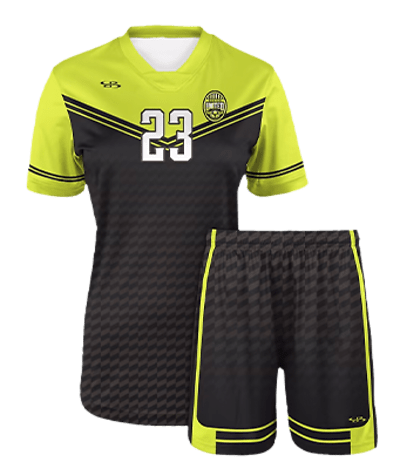 Panel V-Neck Jersey and Shorts