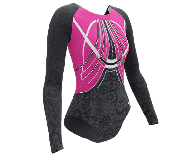 Long Sleeve Sparkle Competition Leotard