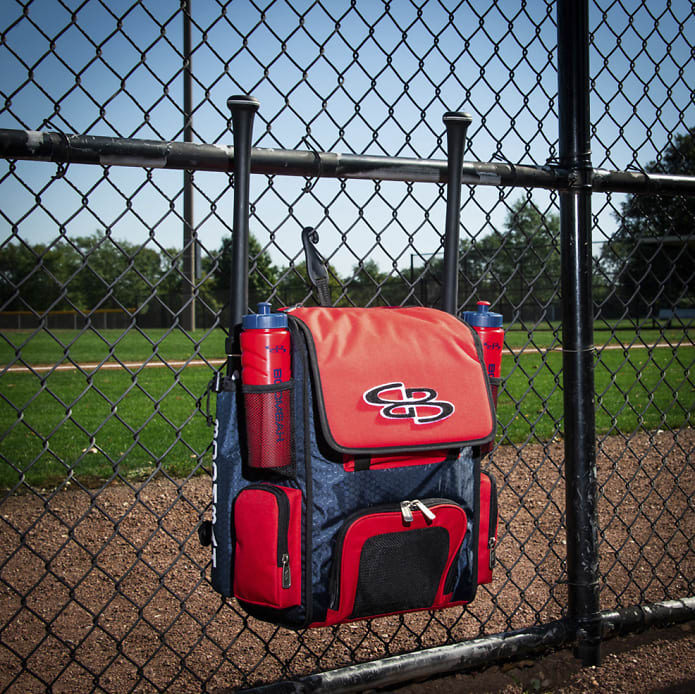  Boombah Tyro Baseball/Softball Bat Backpack - 20 x 15 x 10  - Rainbow Splatter Multi : Sports & Outdoors